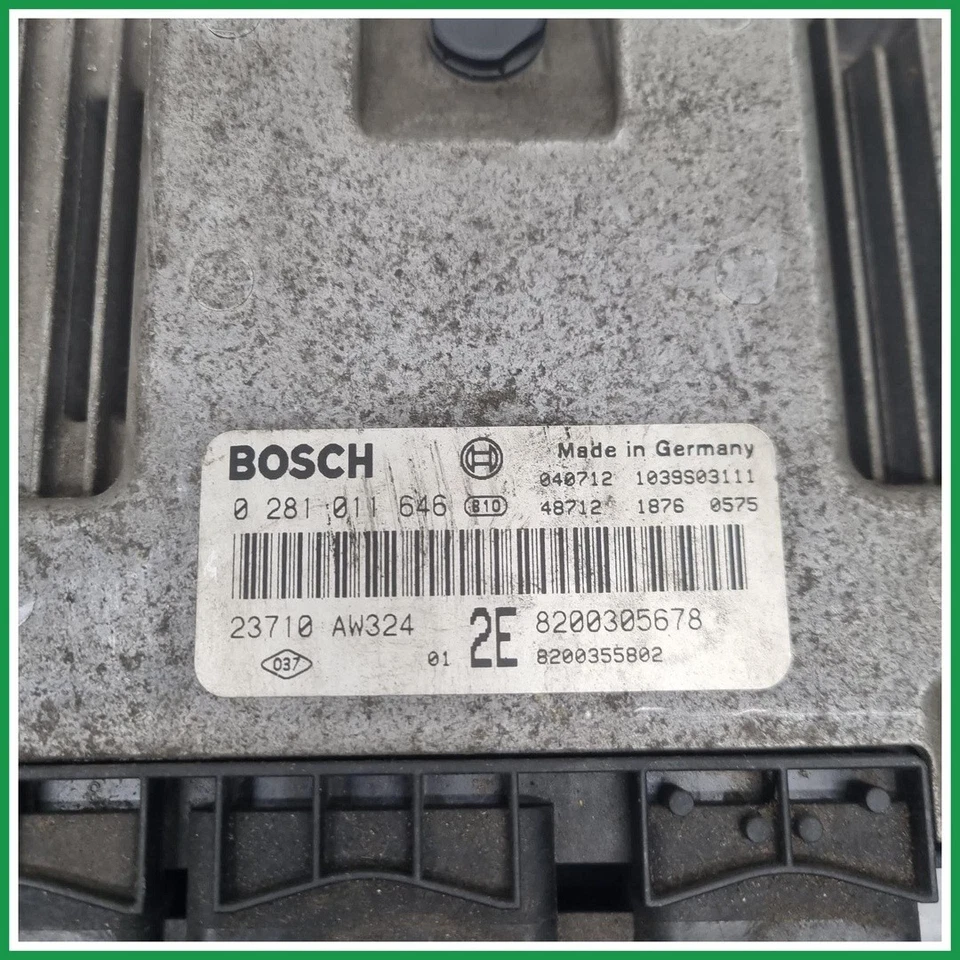 Centralina Iniezione Bosch 0281011646 Nissan Primera III SW 23710AW324 2003 2004 - Immagine 4 di 4