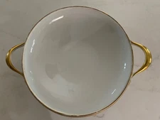 Antique A. Lanternier Limoges Porcelain Vegetable Dish