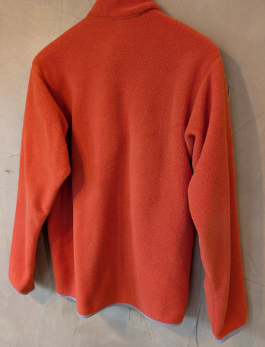 Patagonia Synchilla Beuteltier Fleecejacke orange Herren Medium 1/2 Reißverschluss 42" Brustumfang - Bild 2 von 8