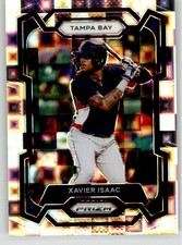 Xavier Isaac 2024 Panini Prizm Premium Prizms 275 #/199 Tampa Bay Rays