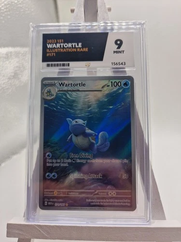 Wartortle 171/165 Scarlet & Violet 151 Ace 9 Graded