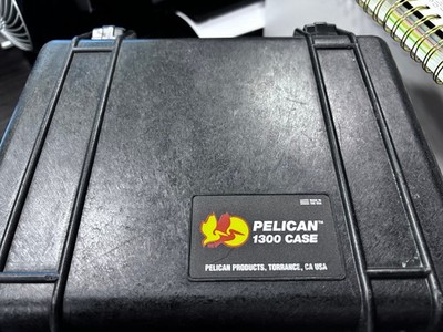 Pelican 1300 Protector Case, Black, With Foam, USED, Gun Storage