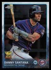 2015 Topps Chrome Topps #167 Danny Santana Minnesota Twins sports