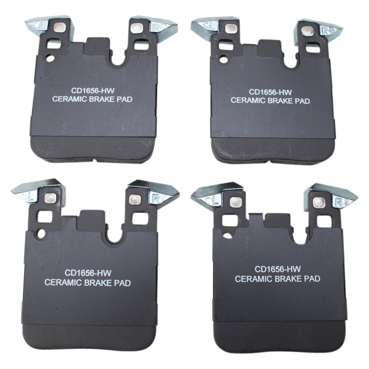 For BMW i8 2014-2020 TRQ BFA82158 Ceramic Front & Rear Disc Brake Pads