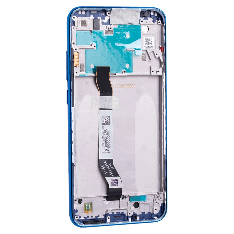 Xiaomi Screen + Frame for Xiaomi Redmi Note 8 Original Service Pack, Blue - Image 2 of 4