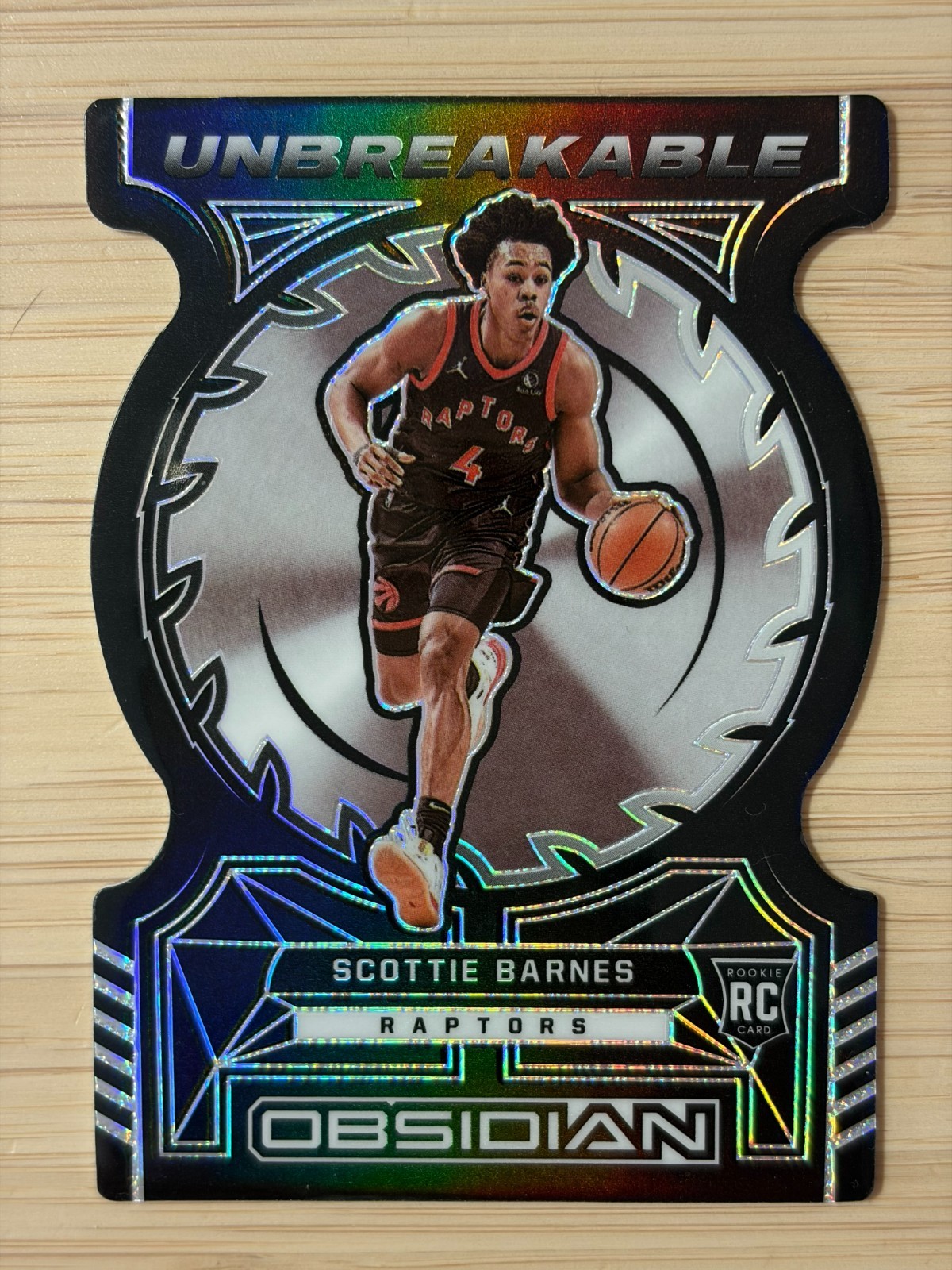 2021-22 Panini Obsidian Basketball Unbreakable Scottie Barnes Rookie RC #11 NBA