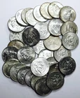 LOT OF 33 1964 SILVER KENNEDY HALF DOLLARS! $16.50 FACE VALUE! SWEET! NR #G3279