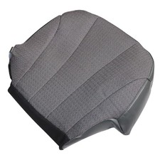 Front Driver Side Bottom Replacement Seat Cover Cloth Dark Gray Compatible