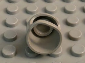 VINTAGE LEGO Old Grey Helmet 193a2 from YELLOW CASTLE 375/6075. See Notes