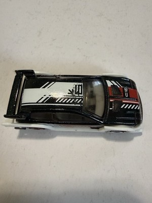 2002 HOT WHEELS FLIGHT '03 Black 1:64 DIECAST 2 3/4'' CAR W/ White Trim VG Loose