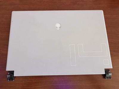 DELL ALIENWARE X14 LCD BACK COVER WITH HINGE SET ALIEN LOGO & FOAM PLATE R14VV,