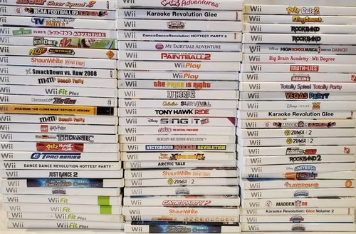 Nintendo Wii games - Tested and working - Choose from Drop Down Menu