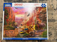 WHITE MOUNTAIN "GRAND CANYON NATIONAL PARK" 1000 PIECE JIGSAW PUZZLE COMPLETE