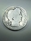 1909 P U.S. Mint Silver Barber Quarter $.25