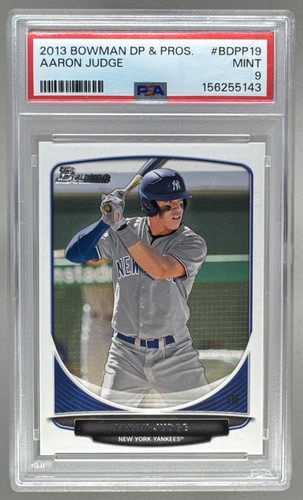 156255143 Aaron Judge 2013 Bowman Draft Picks & Prospects #BDPP19 PSA 9