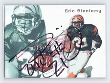 1997 Playoff Absolute Beginnings Unsung Heroes AUTOGRAPH #7 Eric Bieniemy