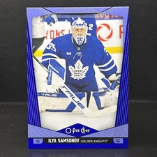 2024-25 O-Pee-Chee Blue Border Ilya Samsonov #137