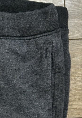 Primary Dark Gray Drawstring Pockets Elastic Waistband Fleece Sweatpants Size 5 - Picture 4 of 7