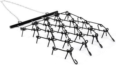 4x4ft Chain Harrow 3/8 Tines 83.7lb