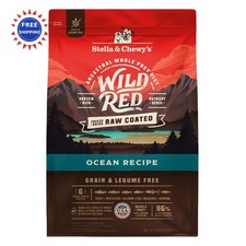 Stella Chewy Wild Red Dry Dog Food Raw High Protein Wholesome Grains Prairie 21