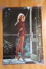 Original 1977 ANGIE DICKINSON Pro Arts POLICE WOMAN Sexy Poster DRESS TO KILL