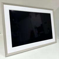 NEW! AURA DIGITAL PHOTO FRAME-AURA CARVER CLAY/WHITE 10.1- WiFi DIGITAL FRAME