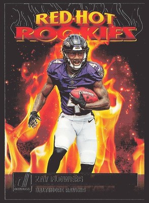 2023 Donruss #RHR-5 Zay Flowers Red Hot Rookies | eBay