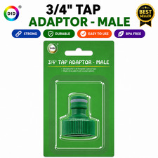 3/4 Inch Male Garden Hose Tap Adaptor Frost Resistant Water Pipe Connector