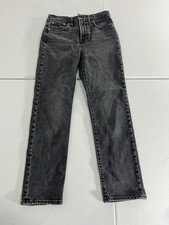 Madewell The Perfect Vintage Jean black/grey women  s size 26