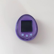 Bandai Tamagotchi 4U Plus Viola Viola Chiaro Virtual Pet Toy senza scatola usato Giappone