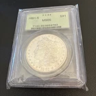 1881-S Morgan Silver Dollar PCGS MS65. Nice Clean Coin.
