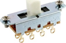 Switchcraft  On-Off-On Slide Switch for Musta...
