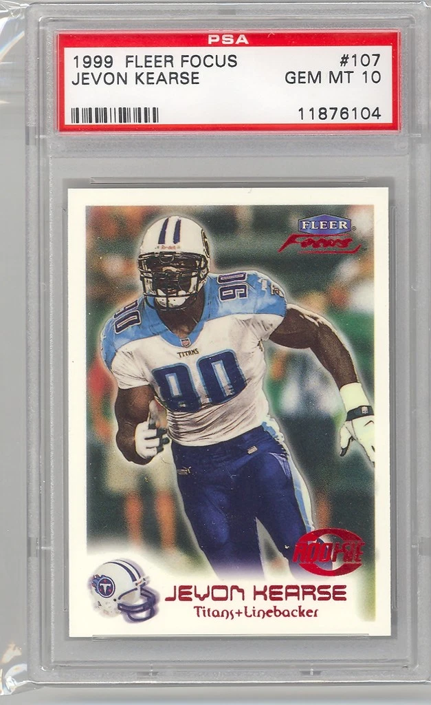 Jevon Kearse Fleer Focus #107 Base