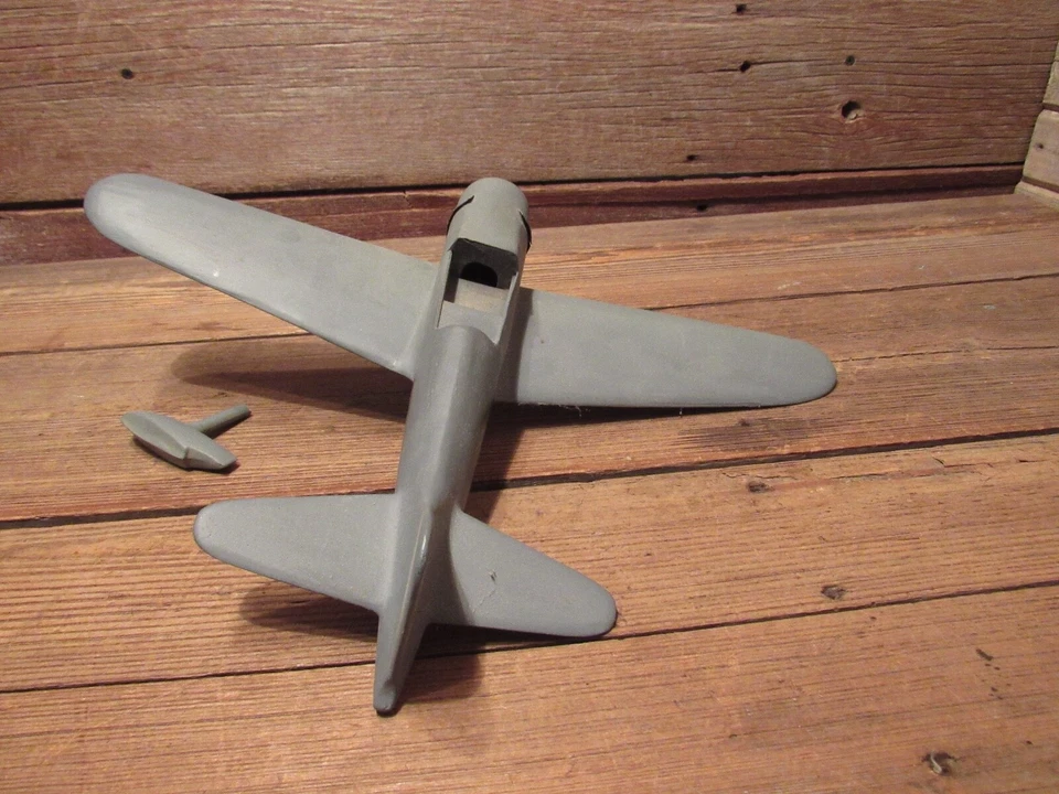 Vintage Custom Wood Gas Powered Air Plane For Parts, Restoration Or Display! - Image 3 of 4