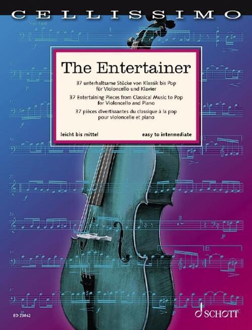 Thumbnail - The Entertainer Rainer Mohrs Broschüre Cellissimo Noten (broschur) 120