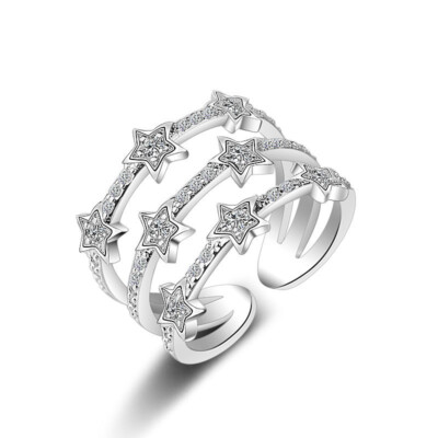 Anello silver  925 e CRISTALLI AUSTRIACI Originali