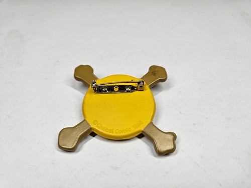 CHAOS! COMICS 1998 "SMILEY THE PSYCHOTIC BUTTON" PIN-ON BUTTON 2-1/4" - Picture 3 of 4