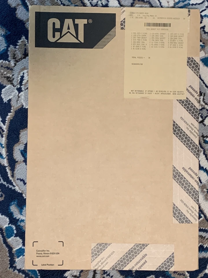 Комплект прокладок 355-0765, новые дополнительные детали от оригинального производителя, - Изображение 2 из 3