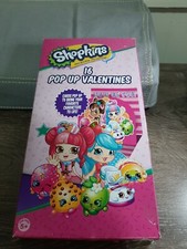 Shopkins 16 Pop Up Valentine Day Cards. . NEW