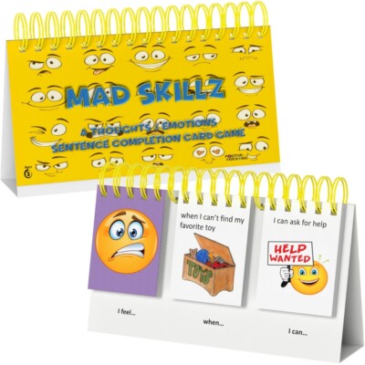 MAD SKILLZ: Sentence Building Cards for Emotional Regulation & Speech Therapy