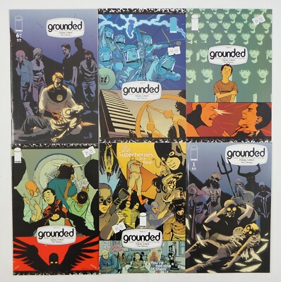 Grounded #1-6 VF/NM complete series - Image Comics - Paul Azaceta 2 3 4 5 set