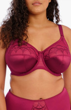 NWOT Elomi EL4030 'Cate' Underwire Bra, Berry, Size US 36i - UK 36G