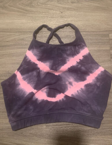 Electric & Rose Grayson Crop - Pink And Purple | S