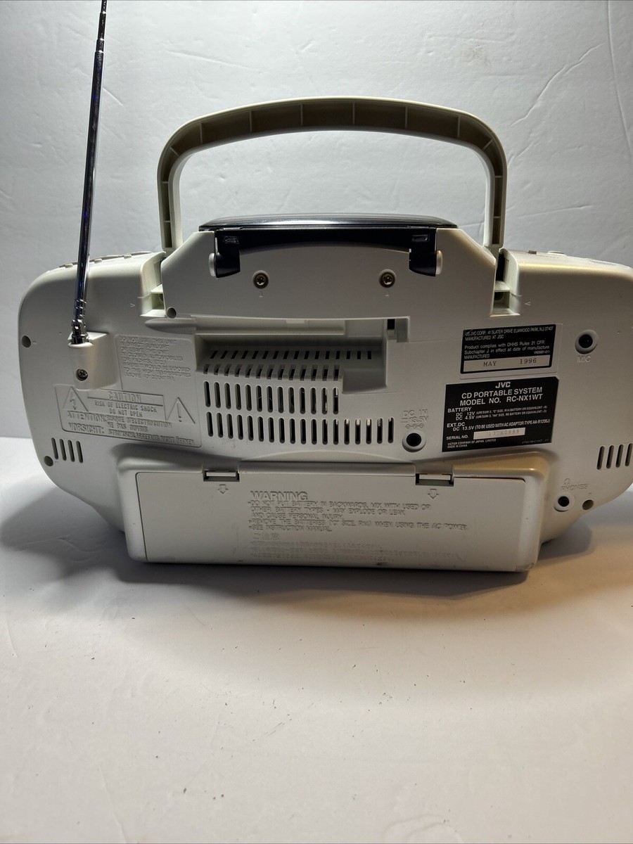 Victor・JVC RC-NX1-H JVC RC-NX1 Portable CD Player AM FM Radio-ONLY RADIO WORKS | eBay