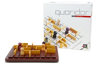 Gigamic Quoridor Mini – Jeu De Réflexion Abstrait, 2 à 4 Joueurs, Dès 8 Ans, Parfait Pour Voyager