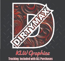Dirtymax Duramax D Decal Sticker Turbo Diesel Truck 6.6 3.0 Crew Cab Leather