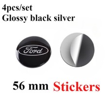 For Ford Fiesta 56 mm Car Wheel Center Badge Covers Emblem Sticker