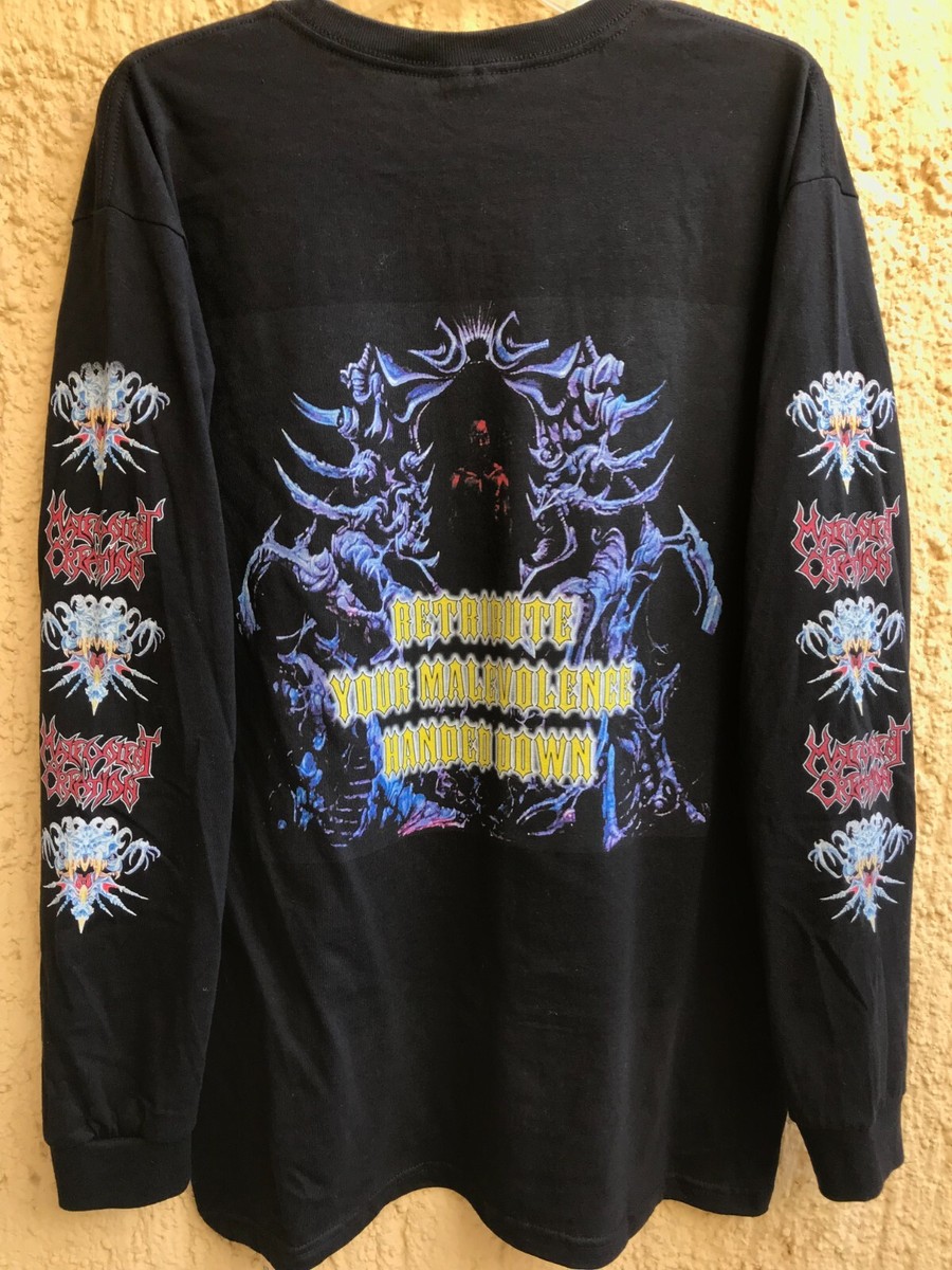 Malevolent creation long sleeve XXL shirt At the gates Dismember