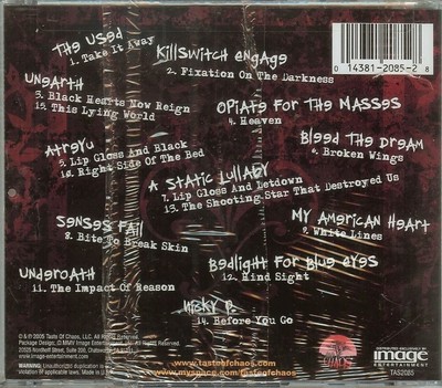 Taste of Chaos [PA] by Various Artists (CD, Sep-2005, Image