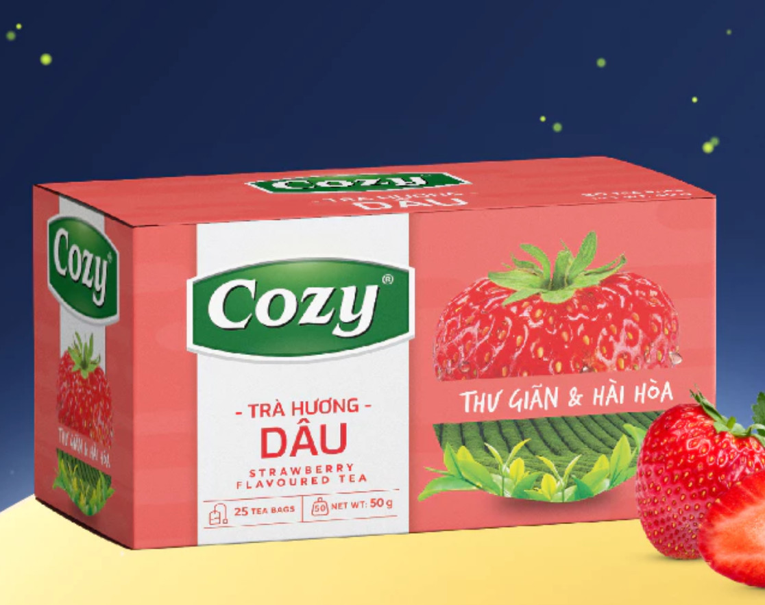 25 Bags Vietnamese Cozy Tropical Fruit Varity Flavours